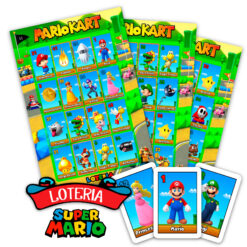 Alternative view of Lotería Mario Kart Imprimible
