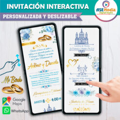Mi Boda Invitación Interactiva para Boda