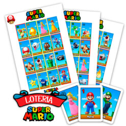 Lotería Mario Bros Imprimible