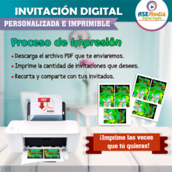 Rick y Morty Invitación Digital de Cumpleaños
