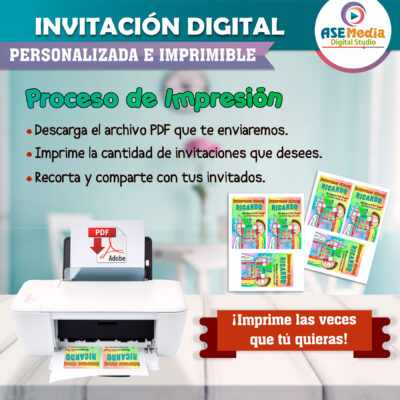 Rick y Morty Invitación Digital de Cumpleaños #3