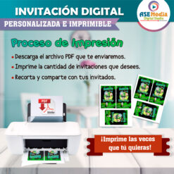 Rick y Morty Invitación Digital de Cumpleaños #2