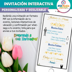 Mi Boda Invitación Interactiva para Boda