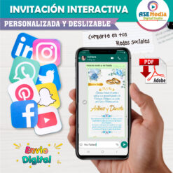 Mi Boda Invitación Interactiva para Boda