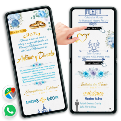 Mi Boda Invitación Interactiva para Boda