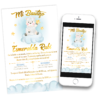 Mi Bautizo Borreguito Invitación Digital