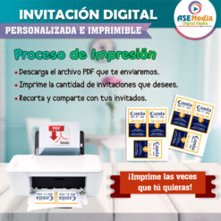 Cerveza Corona Invitación Digital de Cumpleaños