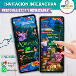 Alternative view of Encanto Isabela Invitación Interactiva de Cumpleaños