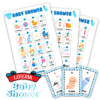 Lotería Baby Shower Imprimible