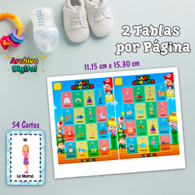 Juegos Baby Shower Mundo Marino Imprimible