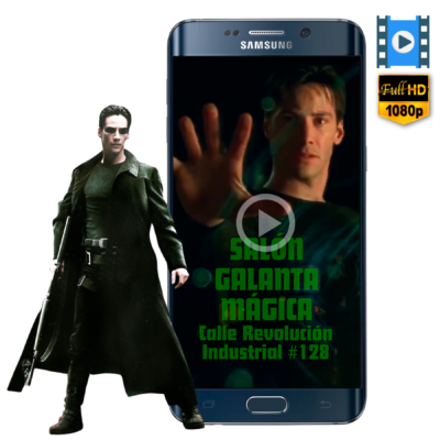 Matrix Video Invitación Animada para Cumpleaños