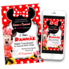 Minnie Mouse Invitación Digital de Cumpleaños