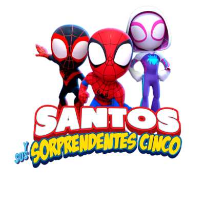 Spidey y sus Sorprendentes Amigos Spiderman Logo Personalizado con Nombre para Cumpleaños Mod 02