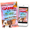 Gizmo, Gremlins Invitación Digital de Cumpleaños