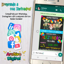 Gremlins Invitación Digital de Cumpleaños