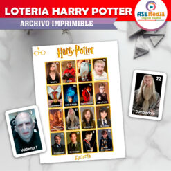 Lotería Harry Potter Imprimible