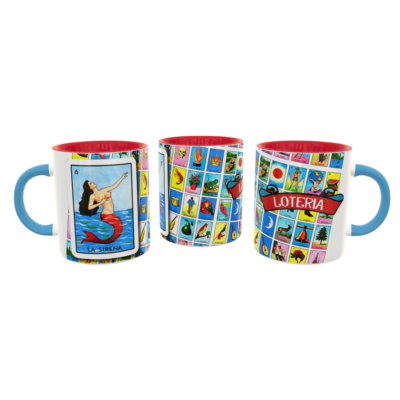 Baraja de Lotería Mexicana Plantilla Editable para Sublimación de Taza - Imagen 5