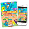 Gallina Pintadita Invitación Digital de Cumpleaños Mod. 02