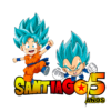 Dragon Ball Super Chibi Logo Personalizado con Nombre para Cumpleaños