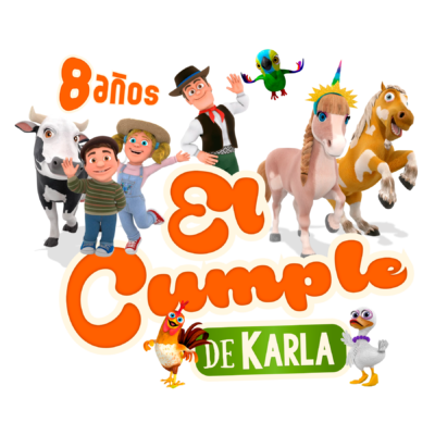 La Granja de Zenón Logo Personalizado con Nombre Mod. 04