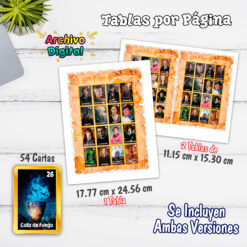 Lotería Harry Potter Carta de Hogwarts Imprimible