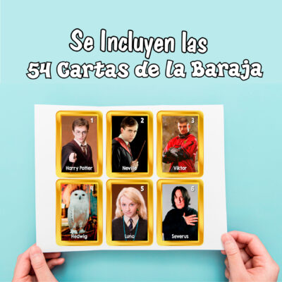 Lotería Harry Potter Carta de Hogwarts Imprimible