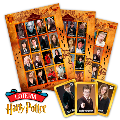 Lotería Harry Potter Mapa Merodeador Imprimible