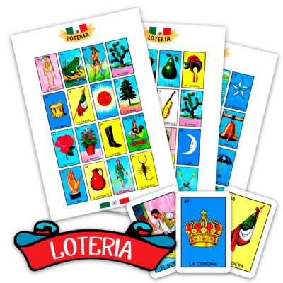 Lotería Mexicana Imprimible