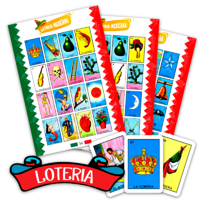 Lotería Mexicana Mi México Imprimible Mod. 02