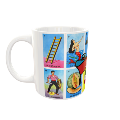 Alternative view of Lotería Mexicana Plantilla Editable para Sublimación de Taza