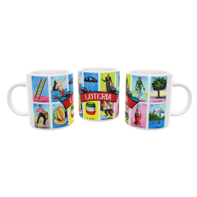 Lotería Mexicana Plantilla Editable para Sublimación de Taza - Imagen 3