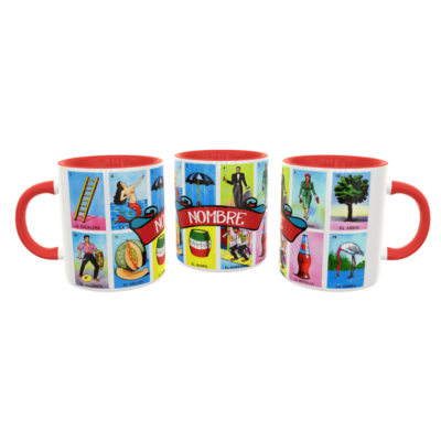 Lotería Mexicana Plantilla Editable para Sublimación de Taza - Imagen 4