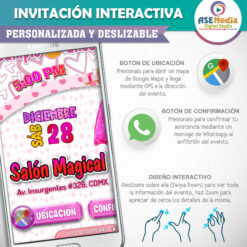 Barbie – Invitación Interactiva de Cumpleaños para WhatsApp Mod. 02