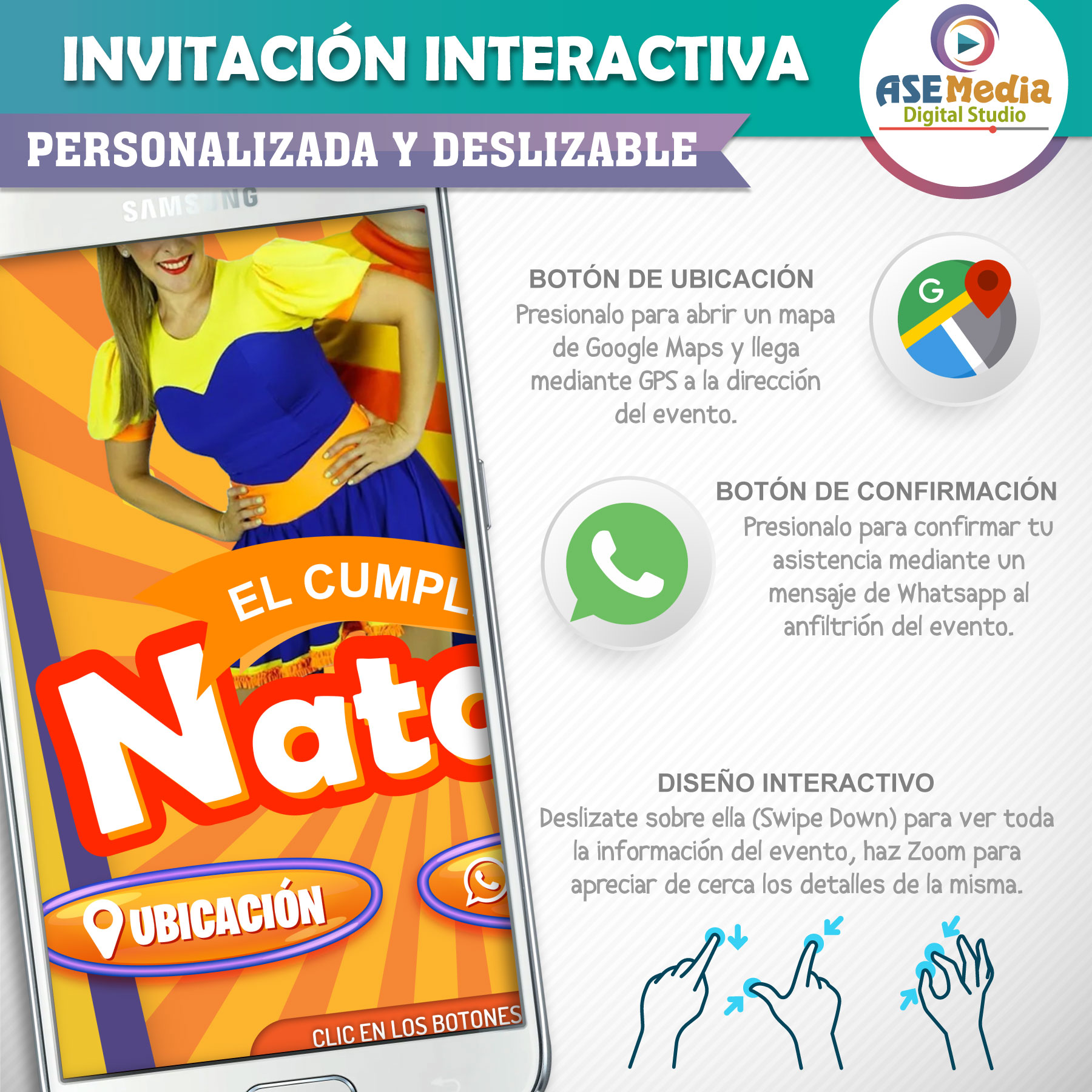 Bely Beto – Invitación Interactiva de Cumpleaños para WhatsApp
