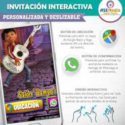 Coco – Invitación Interactiva de Cumpleaños para WhatsApp