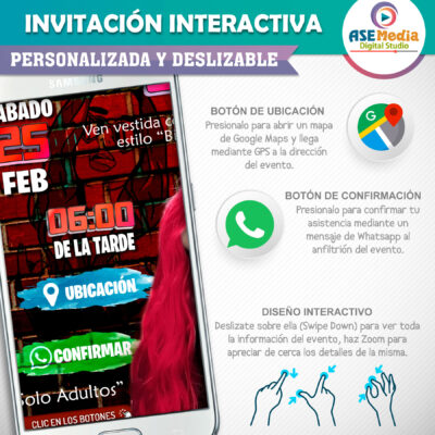 Karol G, La Bichota Invitación Interactiva de Cumpleaños - Imagen 4