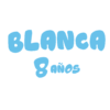 Bluey Logo Personalizado con Nombre para Cumpleaños