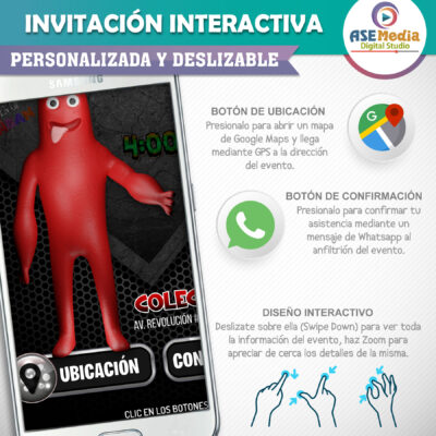 Banban of Garten – Invitación Interactiva de Cumpleaños para WhatsApp