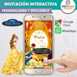 Paw Patrol The Mighty Movie – Invitación Interactiva de Cumpleaños para WhatsApp