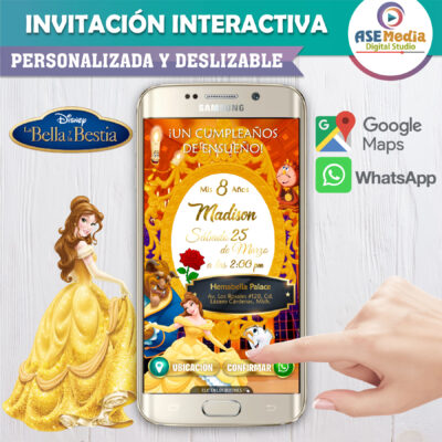 Paw Patrol The Mighty Movie – Invitación Interactiva de Cumpleaños para WhatsApp