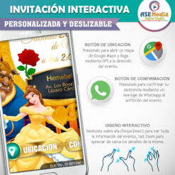 Paw Patrol The Mighty Movie – Invitación Interactiva de Cumpleaños para WhatsApp