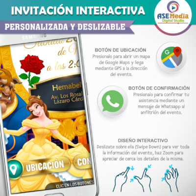Paw Patrol The Mighty Movie – Invitación Interactiva de Cumpleaños para WhatsApp