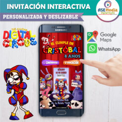 Alvin y Las Ardillas – Invitación Interactiva de Cumpleaños para WhatsApp