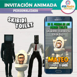 Minecraft – Video Invitación Animada de Cumpleaños para WhatsApp