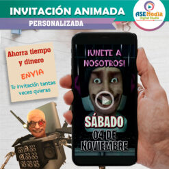 Minecraft – Video Invitación Animada de Cumpleaños para WhatsApp