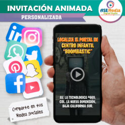 Minecraft – Video Invitación Animada de Cumpleaños para WhatsApp