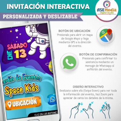 Rugrats Aventuras en Pañales – Invitación Interactiva de Cumpleaños para WhatsApp