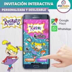 Bebés Llorones – Invitación Interactiva de Cumpleaños para WhatsApp