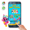 Baby Shark – Invitación Interactiva de Cumpleaños para WhatsApp