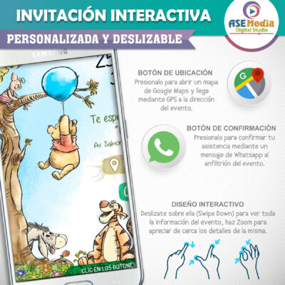 Baby Shower Pingüinos para Niño – Invitación Interactiva para WhatsApp